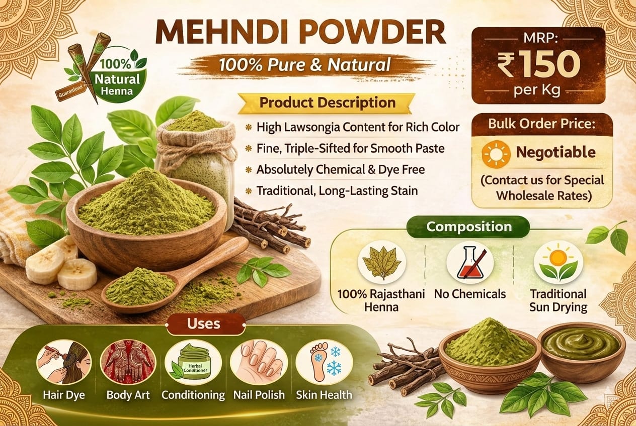 Mehendi Powder